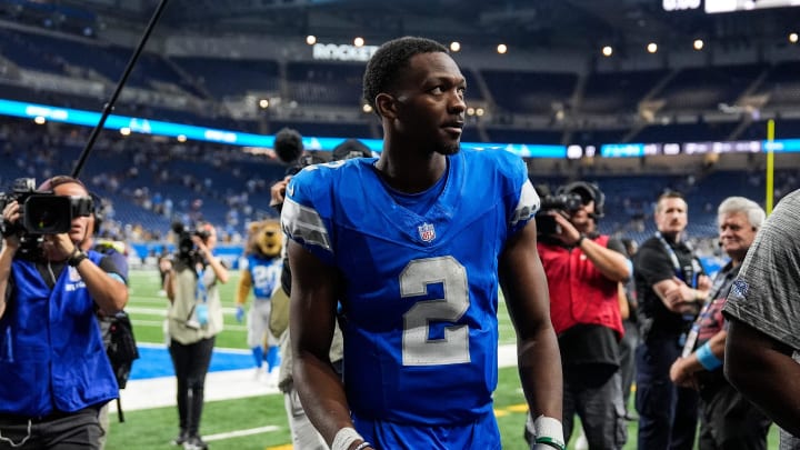 Detroit Lions quarterback Hendon Hooker (2) Detroit Lions quarterback Hendon Hooker (2)