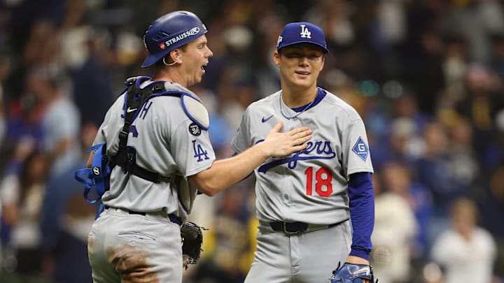 National League Championship Series - Los Angeles Dodgers v Milwaukee Brewers - Game Two