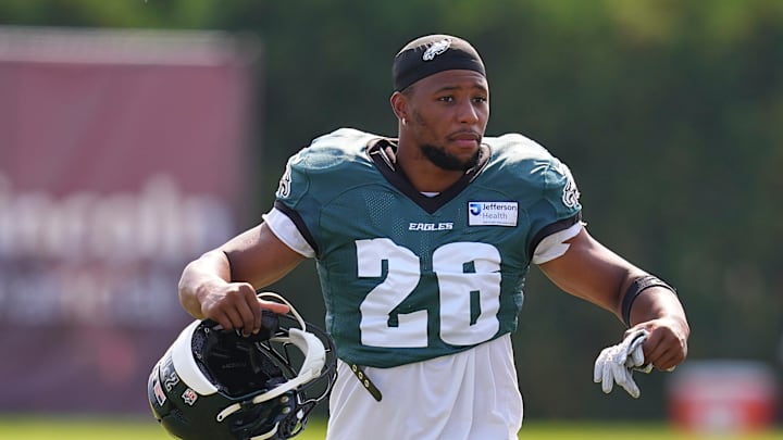 Saquon Barkley Philadelphia Eagles Training Camp