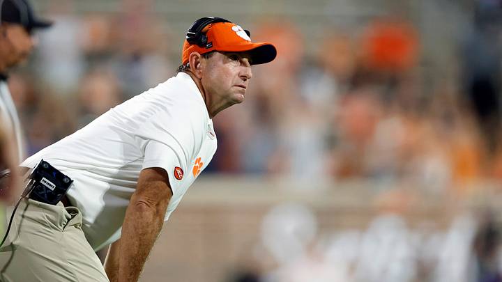 Clemson head coach Dabo Swinney has a pivotal ACC schedule ahead of him as the Tigers begin with North Carolina. Clemson head coach Dabo Swinney has a pivotal ACC schedule ahead of him as the Tigers begin with North Carolina.