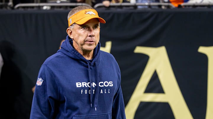 Denver Broncos head coach Sean Payton Denver Broncos head coach Sean Payton