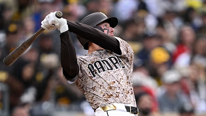 Jackson Merrill signed a long-term extension with the San Diego Padres.
