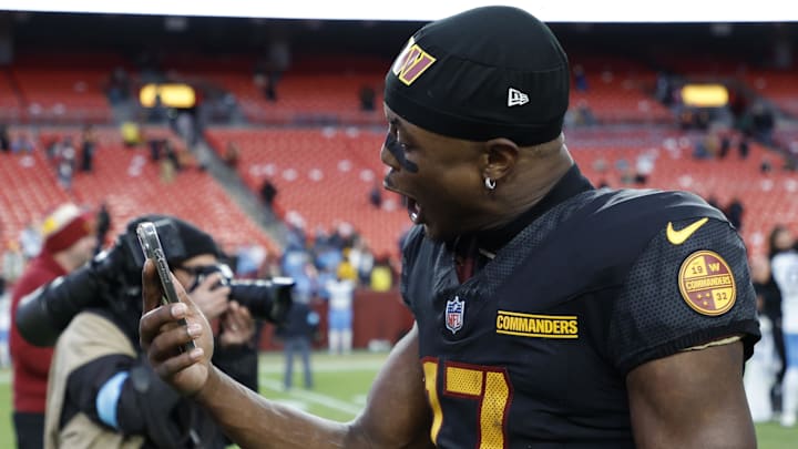 Washington Commanders wide receiver Terry McLaurin 