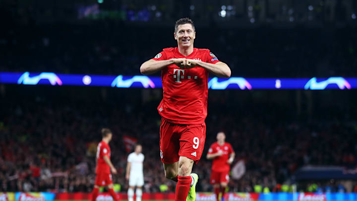 Robert Lewandowski sous les couleurs du Bayern Munich. 
