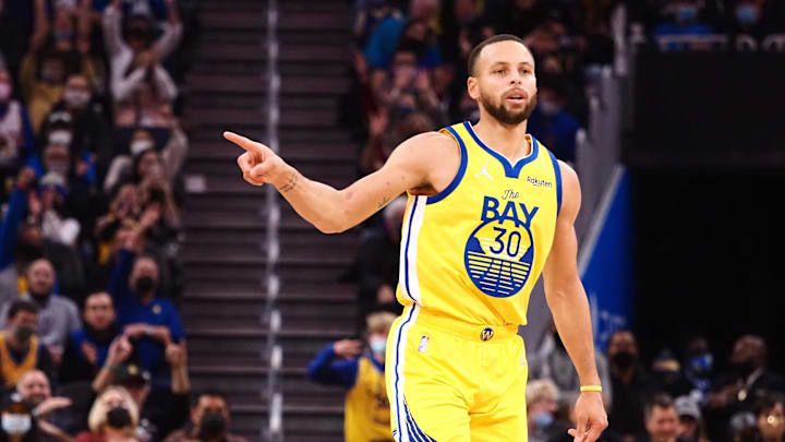 Golden State Warriors guard Stephen Curry.