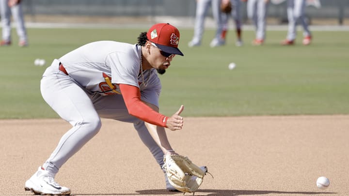 St. Louis Cardinals shortstop Masyn Winn