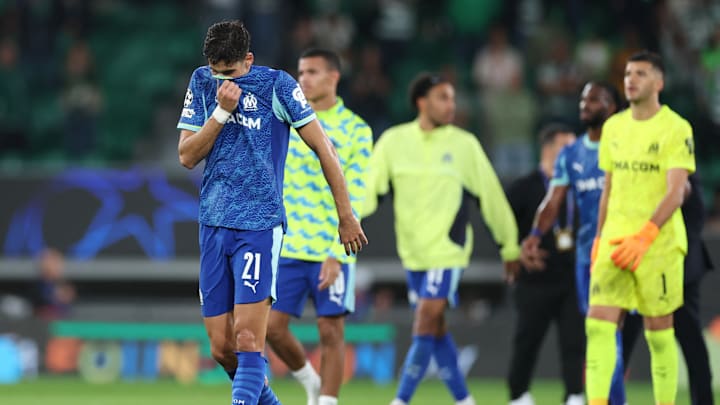 L'OM a perdu 2-1 contre le Sporting Lisbonne en Ligue des champions.