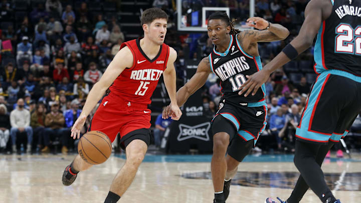 Houston Rockets guard Reed Sheppard is a great prop target on Sunday. Houston Rockets guard Reed Sheppard is a great prop target on Sunday.