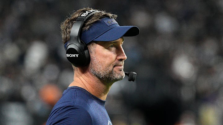 Dallas Cowboys Head Coach Brian Schottenheimer will face off against his Father's former team on Thanksgiving Dallas Cowboys Head Coach Brian Schottenheimer will face off against his Father's former team on Thanksgiving