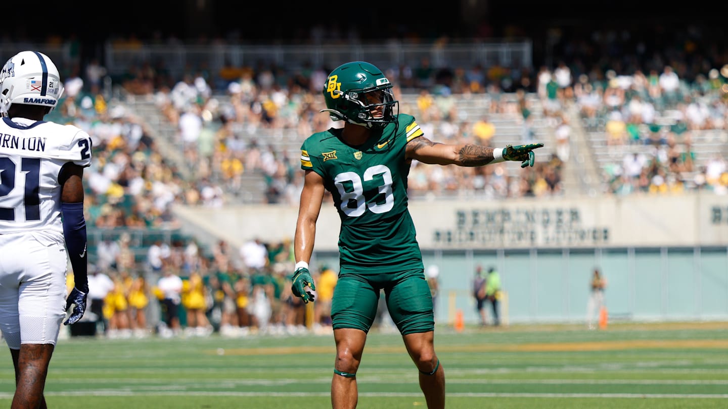 OC Jake Spavital Breaks Down Baylor's WR, TE Rooms Heading in 2026