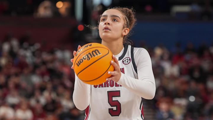 South Carolina basketball freshman Tessa Johnson