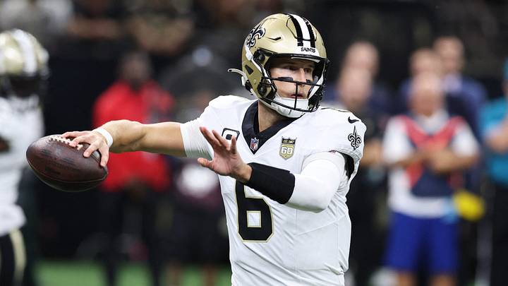 New Orleans Saints quarterback Tyler Shough