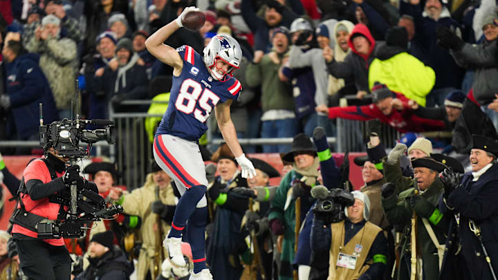 New England Patriots tight end Hunter Henry