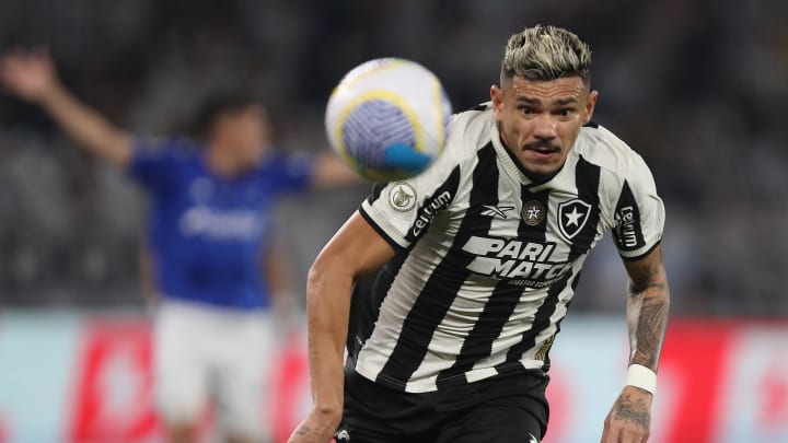Tiquinho Soares soma 16 participações em gols em 32 jogos do Botafogo neste ano