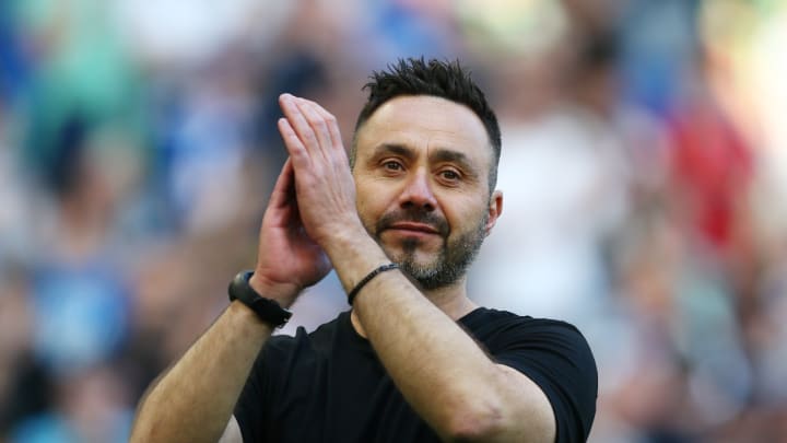 Roberto De Zerbi - coach de l'OM Roberto De Zerbi - coach de l'OM