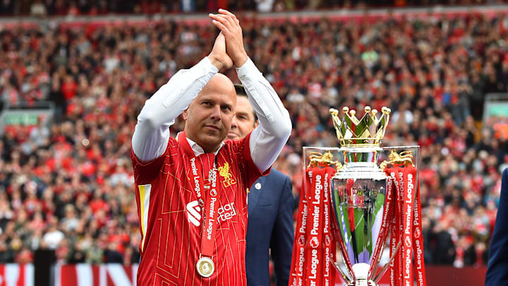 Arne Slot, campeón Premier League.