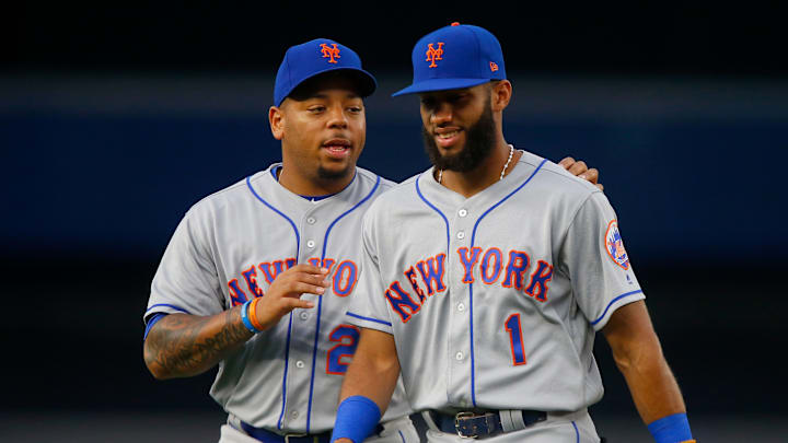 Dominic Smith (left) & Amed Rosario (right) both ranked top MLB prospects in 2017.