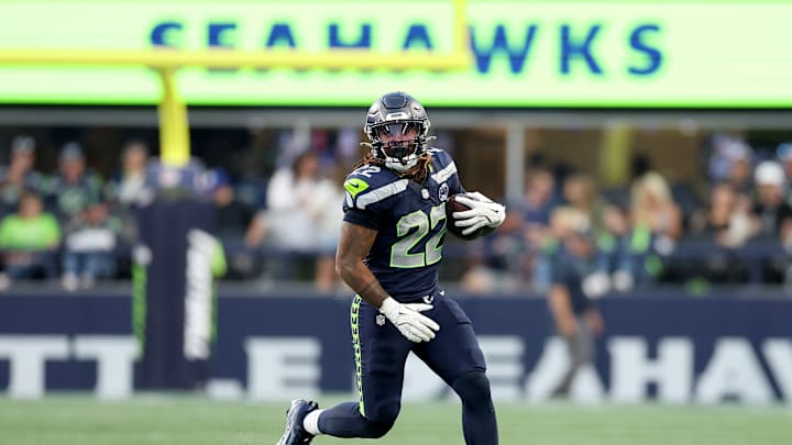 Damien Martinez with the Seattle Seahawks