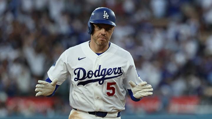 Los Angeles Dodgers first baseman Freddie Freeman Los Angeles Dodgers first baseman Freddie Freeman
