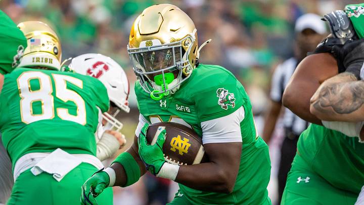 Bet Notre Dame to win and cover as a favorite against BYU in Big 12 action in Week 7.
