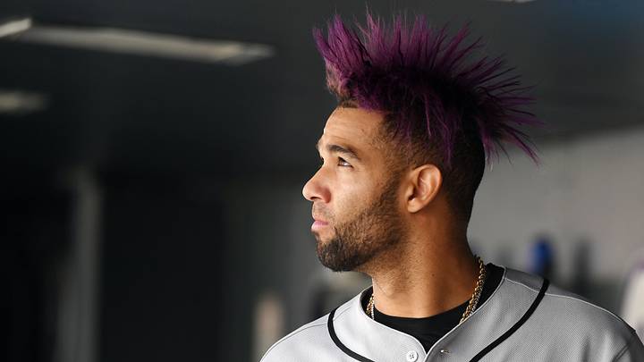 May 16, 2026; Denver, Colorado, USA; Arizona Diamondbacks infielder Lourdes Gurriel Jr. (12) looks on from the dugout in the fifth inning against the Colorado Rockies at Coors Field. Mandatory Credit: Christopher Hanewinckel-Imagn Images May 16, 2026; Denver, Colorado, USA; Arizona Diamondbacks infielder Lourdes Gurriel Jr. (12) looks on from the dugout in the fifth inning against the Colorado Rockies at Coors Field. Mandatory Credit: Christopher Hanewinckel-Imagn Images