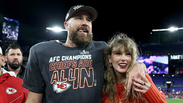 Travis Kelce and Taylor Swift