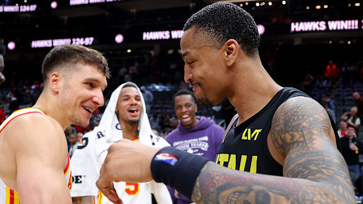 Atlanta Hawks guard Bogdan Bogdanovic