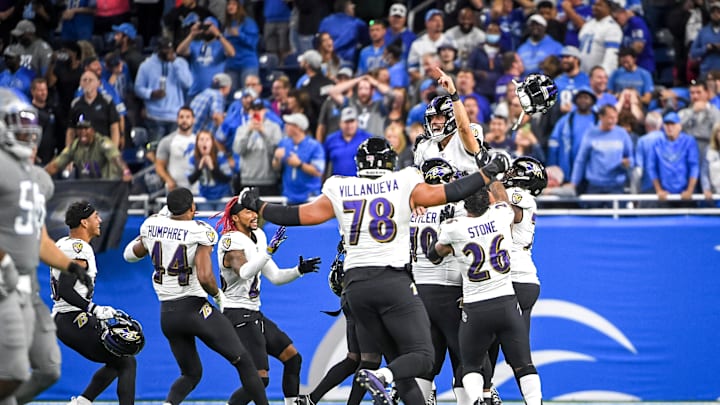 Baltimore Ravens v Detroit Lions