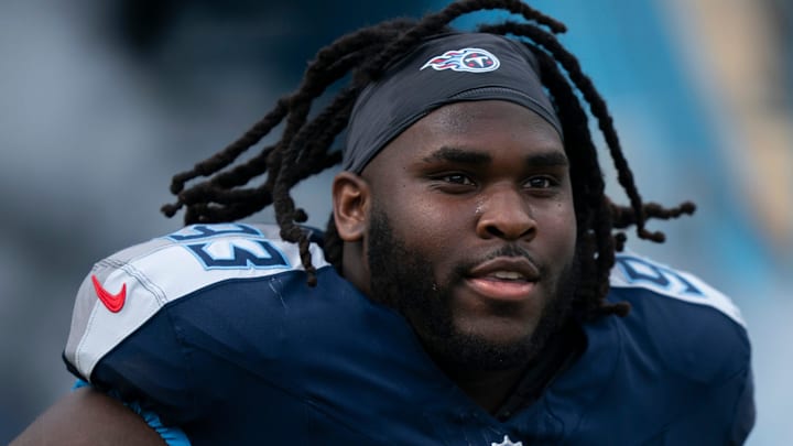 New York Jets defensive tackle T'Vondre Sweat