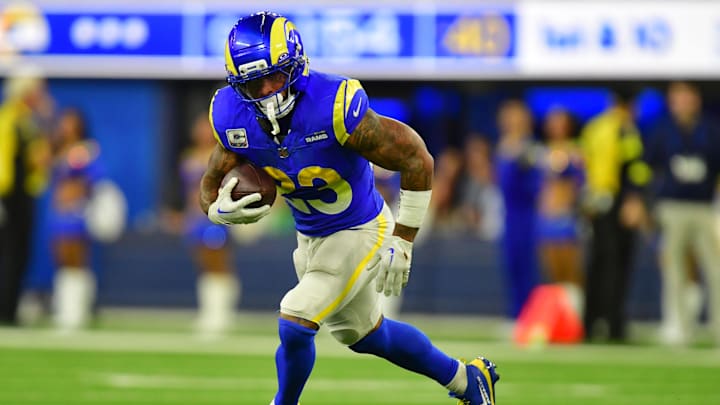 Los Angeles Rams running back Kyren Williams is a solid prop target in Week 7.