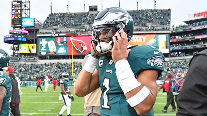 Philadelphia Eagles quarterback Jalen Hurts