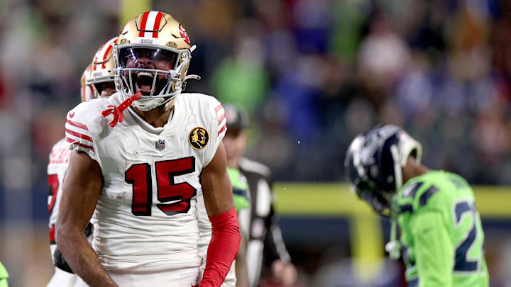 San Francisco 49ers wide receiver Jauan Jennings (15)