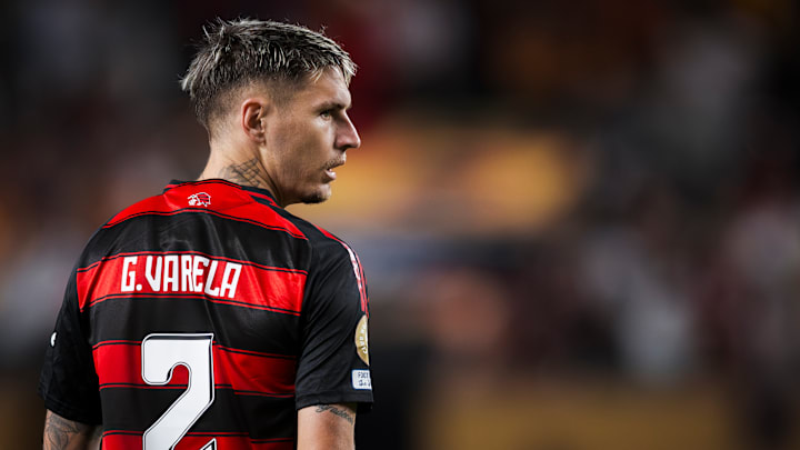 Varela chegou ao Flamengo em janeiro de 2023 Varela chegou ao Flamengo em janeiro de 2023