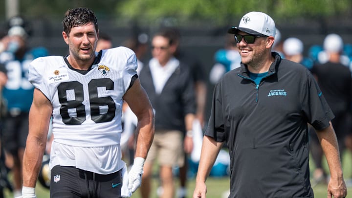 Jacksonville Jaguars passing game coordinator Shane Waldron Jacksonville Jaguars passing game coordinator Shane Waldron