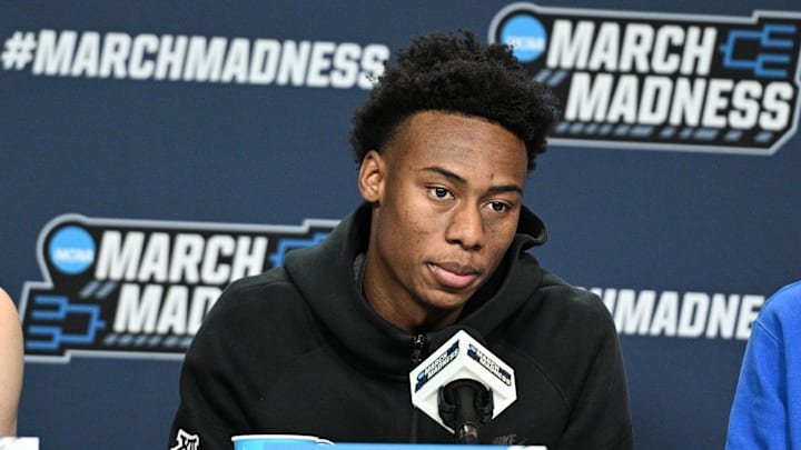 Jaxson Robinson's press conference following what may be his final NCAA basketball appearance