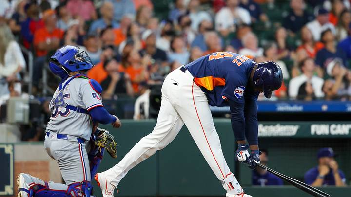 Aug 2, 2026; Houston, Texas, USA; Houston Astros left fielder Yordan Alvarez (44) : Thomas Shea-Imagn Images Aug 2, 2026; Houston, Texas, USA; Houston Astros left fielder Yordan Alvarez (44) : Thomas Shea-Imagn Images