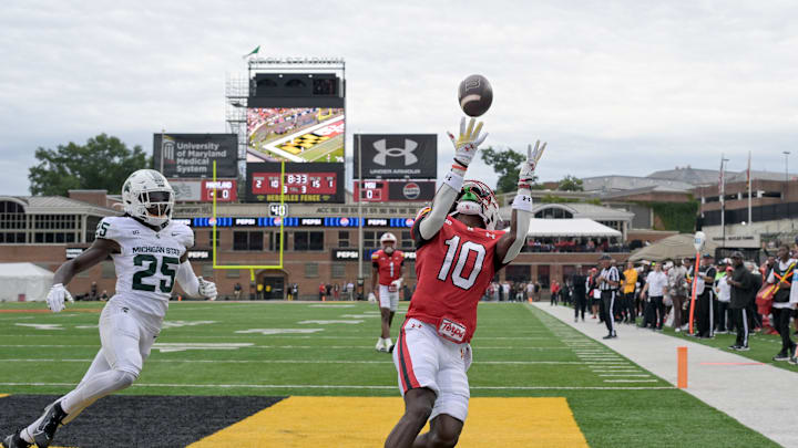 COLLEGE FOOTBALL: SEP 07 Michigan State at Maryland