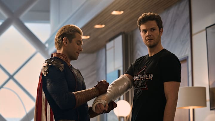 The Boys season 3 on Amazon Prime Video 2022, Antony Starr and Jack Quaid