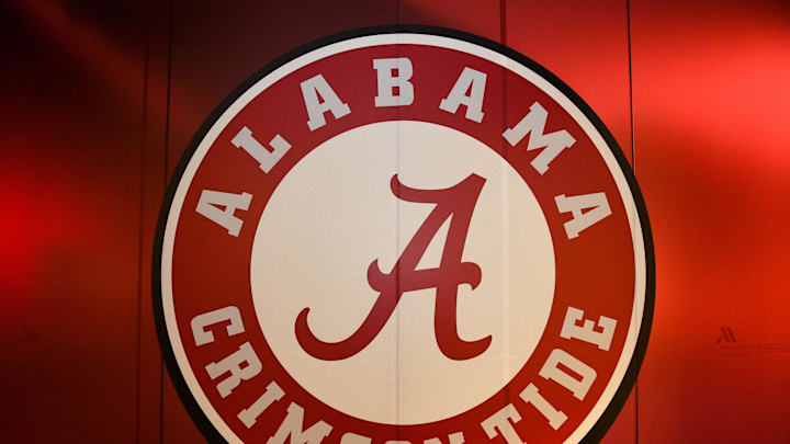 Jan 5, 2018; Atlanta, GA, USA; A view of the Alabama Crimson Tide logo is seen at the Marriott Marquis. Mandatory Credit: Adam Hagy-USA TODAY Sports