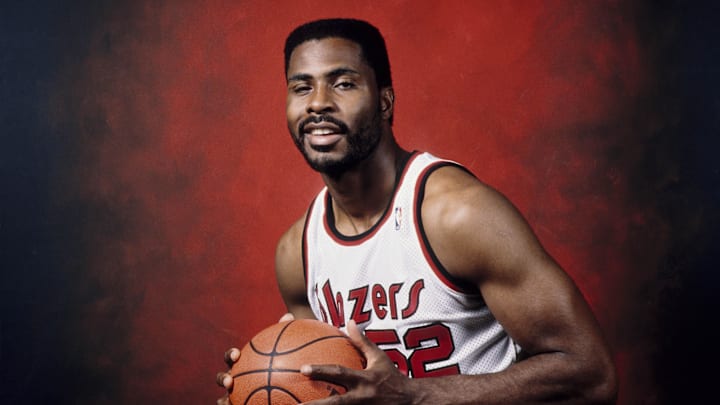 Unknown Date; Portland, OR, USA: FILE PHOTO; A studio portrait of Portland Trail Blazers forward Buck Williams (52). Mandatory Credit: Imagn Images Unknown Date; Portland, OR, USA: FILE PHOTO; A studio portrait of Portland Trail Blazers forward Buck Williams (52). Mandatory Credit: Imagn Images