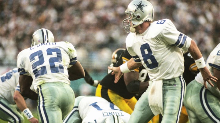 Dallas Cowboys, Troy Aikman, Emmitt Smith Dallas Cowboys, Troy Aikman, Emmitt Smith