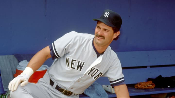 Mar 1990; West Palm Bch., FL, USA; FILE PHOTO; New York Yankees first baseman Don Mattingly during spring training 1991 at West Palm Beach Municipal Stadium. Mandatory Credit: Photo By Imagn Images (c) Copyright Imagn Images Mar 1990; West Palm Bch., FL, USA; FILE PHOTO; New York Yankees first baseman Don Mattingly during spring training 1991 at West Palm Beach Municipal Stadium. Mandatory Credit: Photo By Imagn Images (c) Copyright Imagn Images
