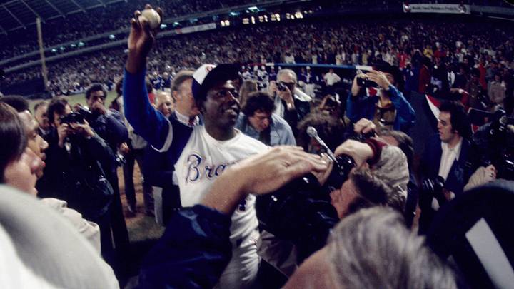 Hank Aaron is one of the greatest baseball players to ever put on a uniform.
