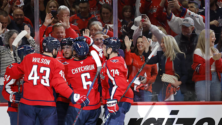 Jakob Chychrun, Washington Capitals Mandatory Credit: Geoff Burke-Imagn Images