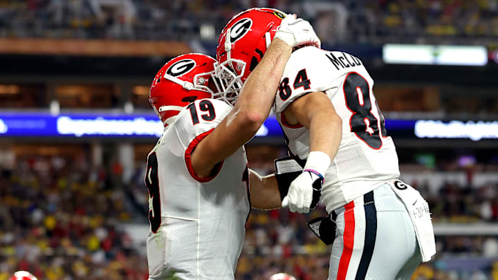 2024 NFL Draft picks Brock Bowers and Ladd McConkey