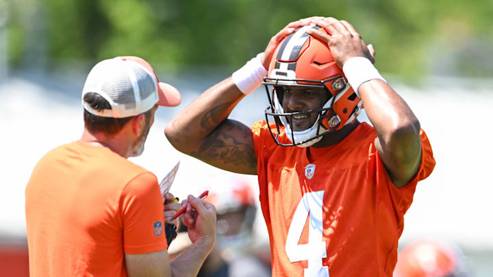 Deshaun Watson and Kevin Stefanski
