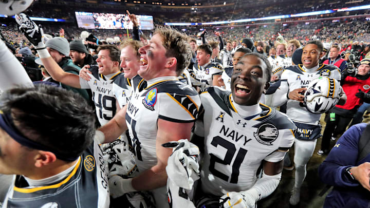 Navy defeated Army 31-13 on Saturday in the regular season finale.