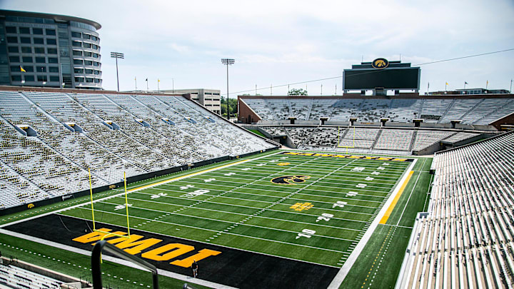 Duke Slater Field at Kinnick Stadium is seen during Hawkeyes football media day, Friday, Aug. 13, 2021, in Iowa City, Iowa.

210813 Ia Fb Media Slater 001 Jpg