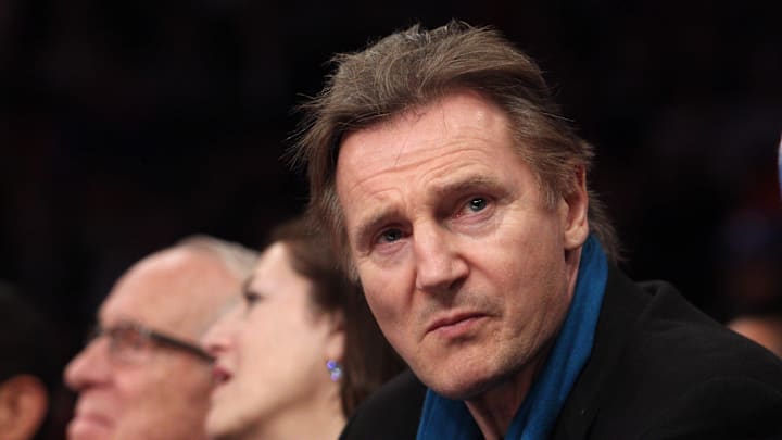 Irish actor Liam Neeson
