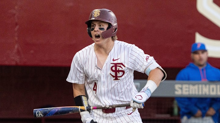 The Florida State Seminoles hosted the Florida Gators at Dick Howser Stadium on Tuesday, March 11, 2025.